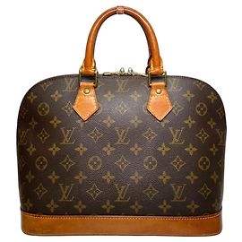 Sac à main Louis Vuitton Alma Marron
