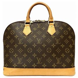Louis Vuitton Alma Handbag - Monogram Canvas Brown