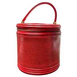 Sac à main Louis Vuitton Cannes Rouge