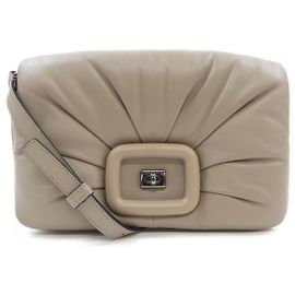 Roger Vivier Leather Handbag Beige Beige