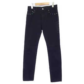 Vaqueros de Denim Louis Vuitton Negro