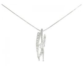 Autre Marque Collar de Diamantes Pt900/Pt850 Plata