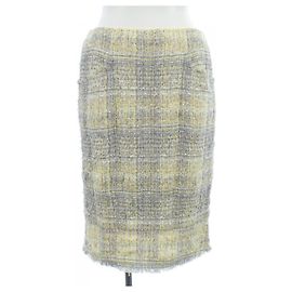 Gonna Chanel Marrone Giallo