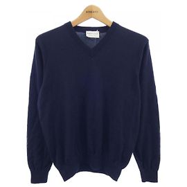 Autre Marque Tejido de cachemira Settefili Azul Azul marino