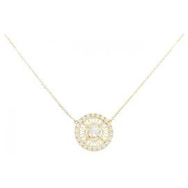 Autre Marque Collana con Diamanti Au750 D'oro