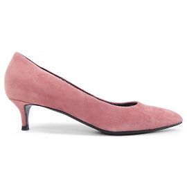 Hermès Scarpins VICKY de couro Hermes Rosa