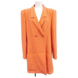 Chanel Jacket Orange