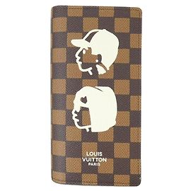 Louis Vuitton Damier Friendship Portefeuille Brazza Wallet Damier ebene