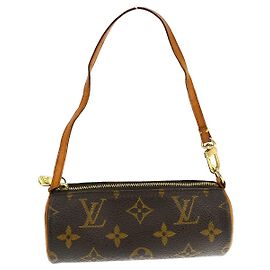 Louis Vuitton Papillon Pochette Monogram Canvas Mini Marrone
