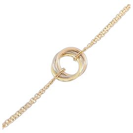 Pulsera Charm Trinity Cartier Dorado