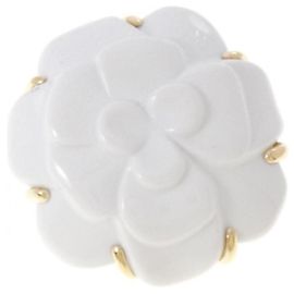 Broche Camélia Chanel Doré