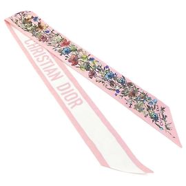 Pañuelo de seda Christian Dior D-MILLEFIORI Rosa