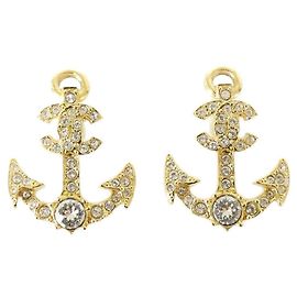 Brincos Stud Chanel ABF076 Dourado Outro