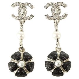Orecchini Chanel ABG897 Nero Bianco