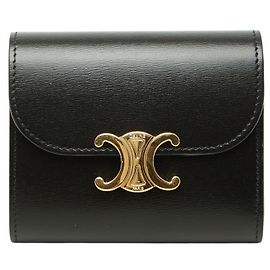 Céline Cartera tríptico Triomphe Celine Negro