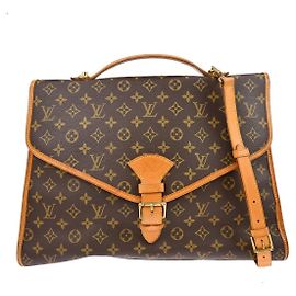 Louis Vuitton Beverly Briefcase Monogram Canvas GM Marrom
