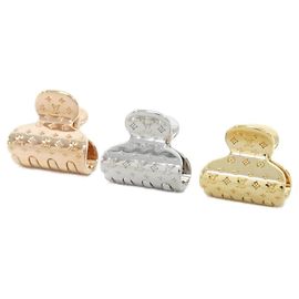 Louis Vuitton Accessoires Chev Nanogram PM Hair Clip Prata Dourado