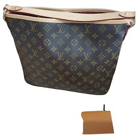 Sac à main Louis Vuitton Delightful PM Pivoine Monogram Marron Monogramme