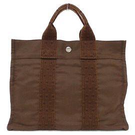 Hermès Bolsa Hermes Herline PM 101056M Marrom