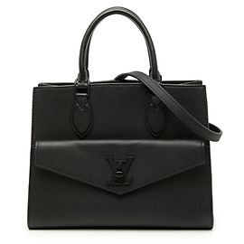 Louis Vuitton Lockme Tote PM Handbag Black
