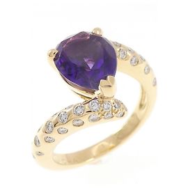 Anello Volute Chanel in oro giallo e ametista Altro