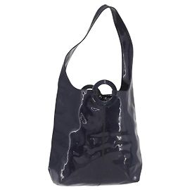Céline Borsa a Spalla CELINE Circle Vinile Navy Auth gh2044 Blu navy