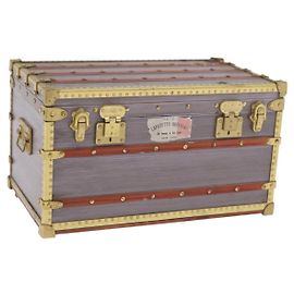 LOUIS VUITTON Minimal Gin Clayette Briefbeschwerer Metall Grau M99455 Auth 184119 Braun