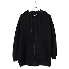 Givenchy Kapuzenpullover mit Reißverschluss Schwarz Viskose Schwarz