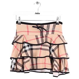 Minifalda Burberry de algodón beige Beige