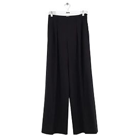 Hermès Calça reta preta Preto