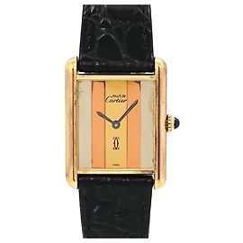 Relógio Cartier Must Tank Vermeil Trinity para mulher Outro
