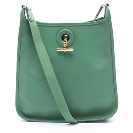 Hermès Sac à épaule Hermes Vespa PM Vert
