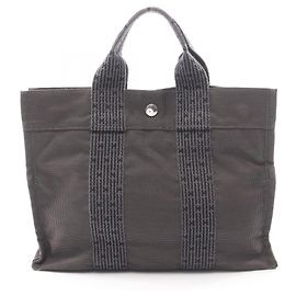 Hermès Sac cabas Hermes Herline PM Marron