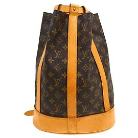 Louis Vuitton Randonnee Backpack Monogram Canvas PM Brown