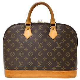 Louis Vuitton Monogram Alma Handtasche Braun