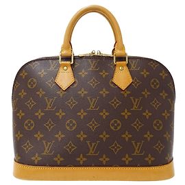 Bolsa Alma PM em Canvas Monogram Louis Vuitton Marrom