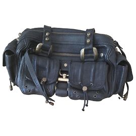 Barbara Bui Bolsa de mão em couro preto Preto