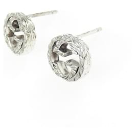 Gucci Interlocking G Silver Stud Earrings Other