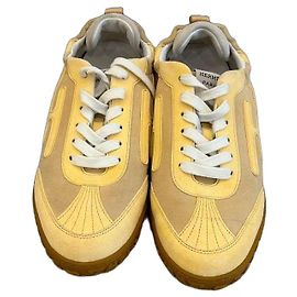 Hermès Jet Baskets Jaune Daim Jaune