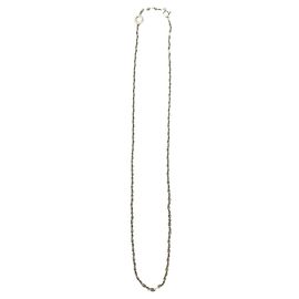 Hermès Collana HERMES Chaine d'Ancre Sellier Argento