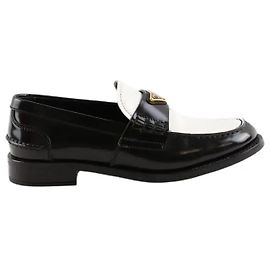 Prada Schwarze Loafer Schwarz