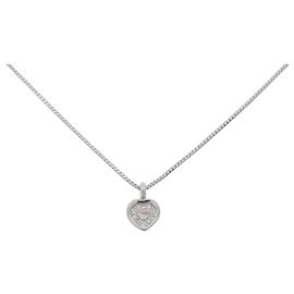 Autre Marque Colar de platina e diamantes Prata