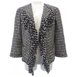 Chanel Collarless Jacket Black Other