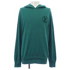 Sweat à capuche Louis Vuitton Vert