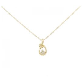 Autre Marque Collana con Diamanti Au750 D'oro