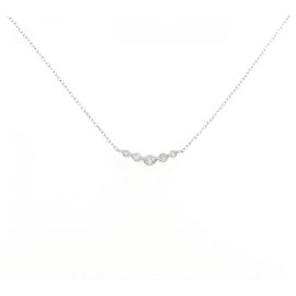 Autre Marque Collana con Diamanti Au750 Argento