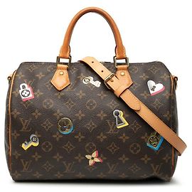 Borsa 2way Louis Vuitton Speedy Bandouliere 30 Monogram Marrone