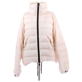 Chaqueta Moncler rosa de algodón Rosa