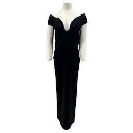Solace London Black Dress Black