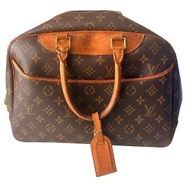 Louis Vuitton Deauville handbag Brown Other